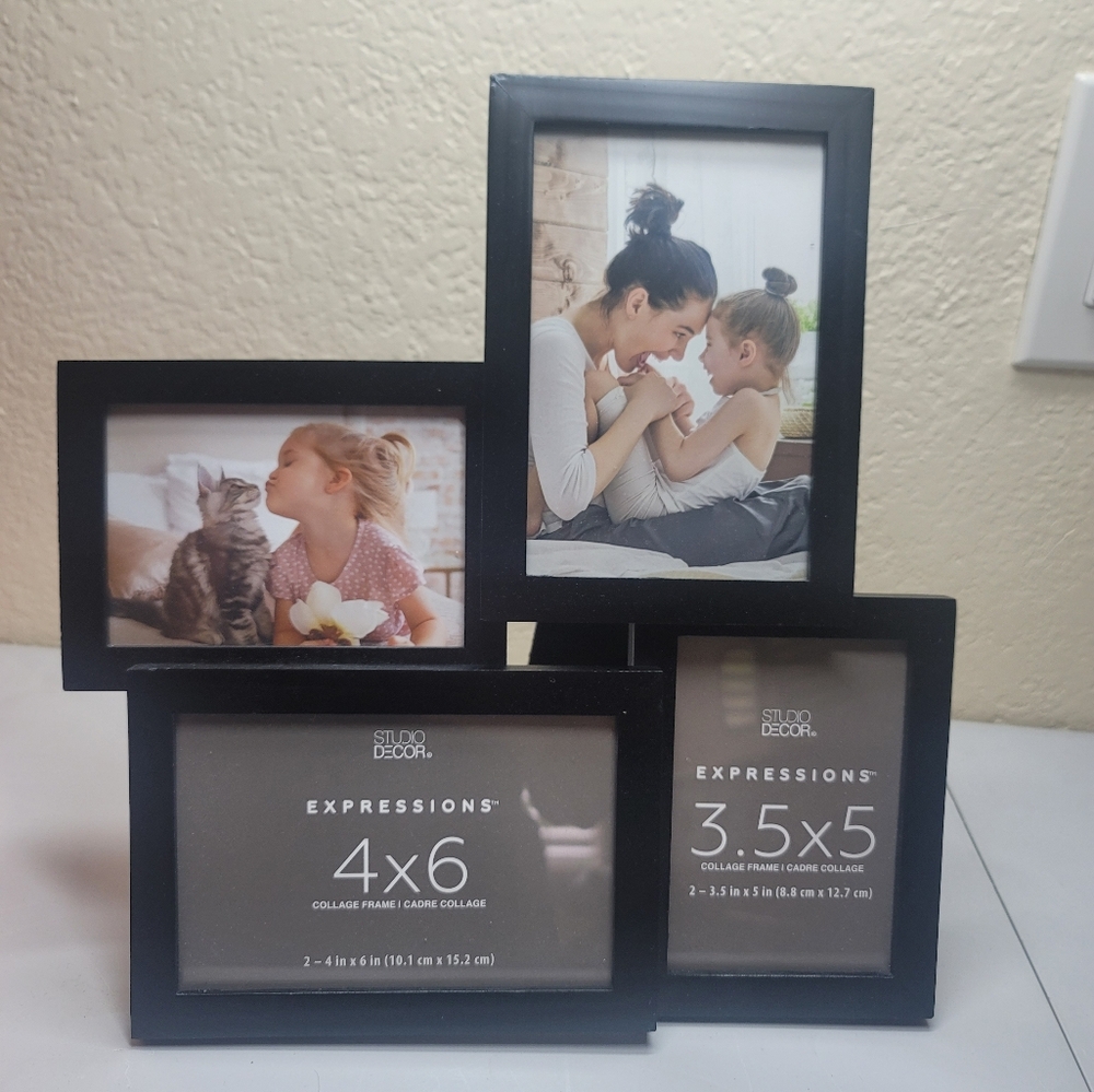 Studio Decor Expressions Black Collage Frame NEW